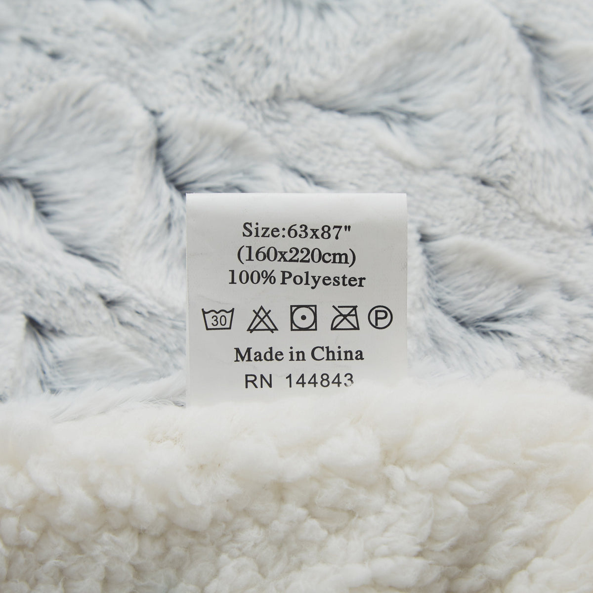 Tache Faux Fur Snowy Owl Super Soft Throw Blanket (#17)