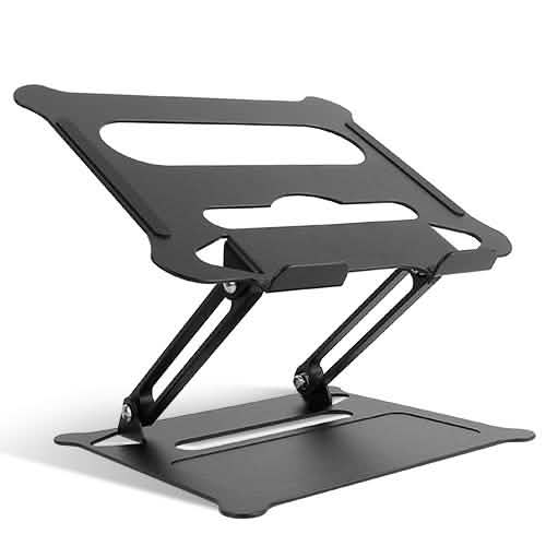 Adjustable Aluminum Laptop Stand with Heat Vents